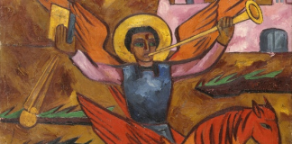 Goncharova’s Archangel: Between Icon and Revolution